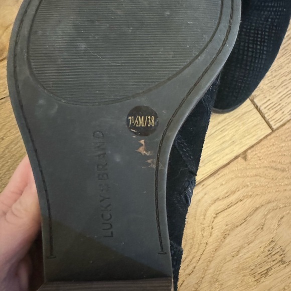 Lucky brand suede booties - Picture 5 of 5
